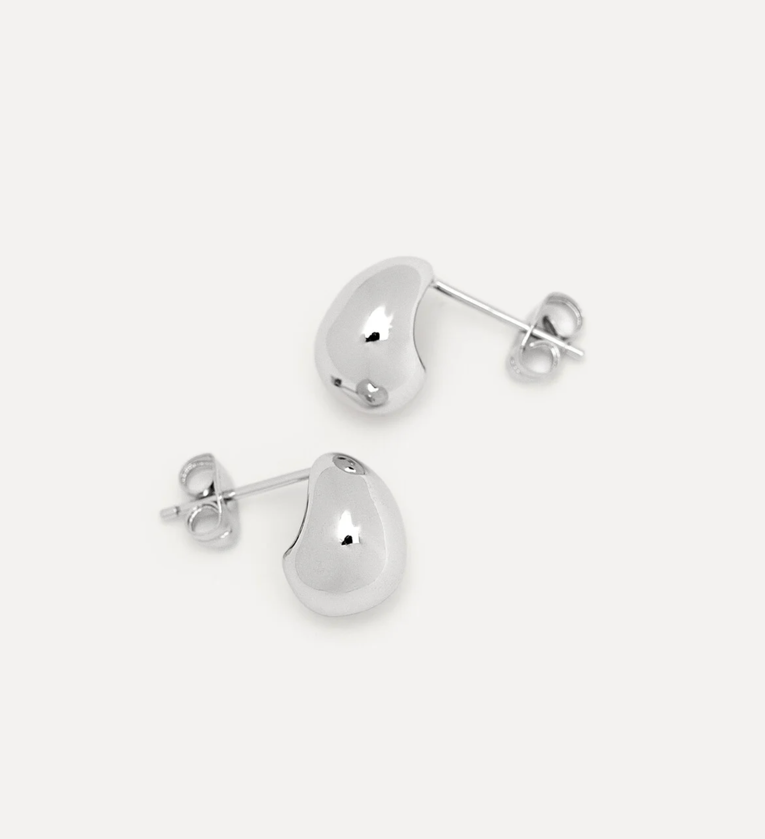 Cara Drop Set Silver