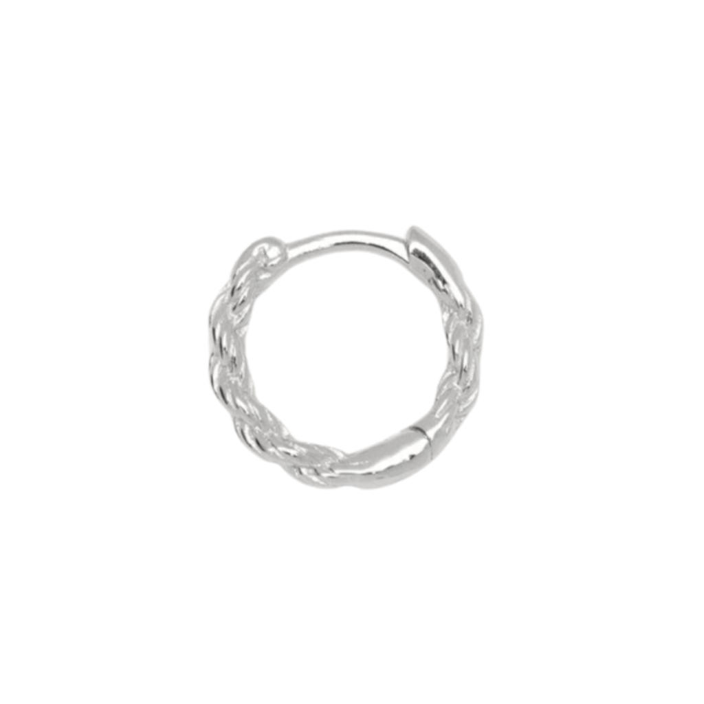 Jeanne Rope Earring Silver