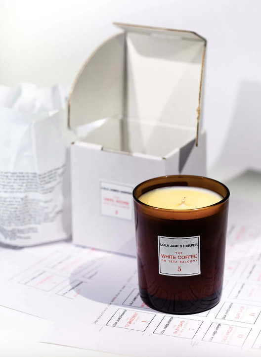 The White Coffee Kaars