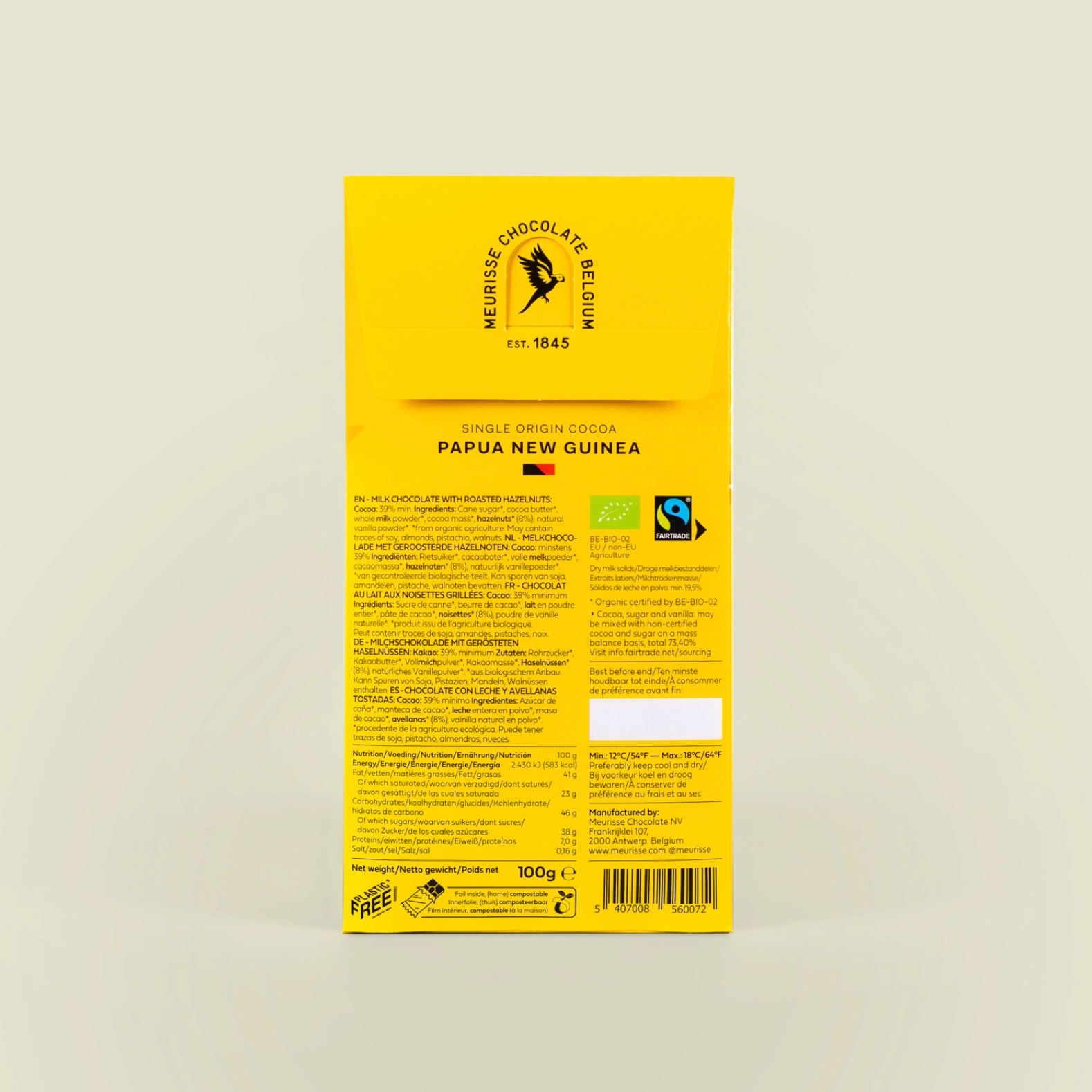 Melk met Geroosterde Hazelnoten