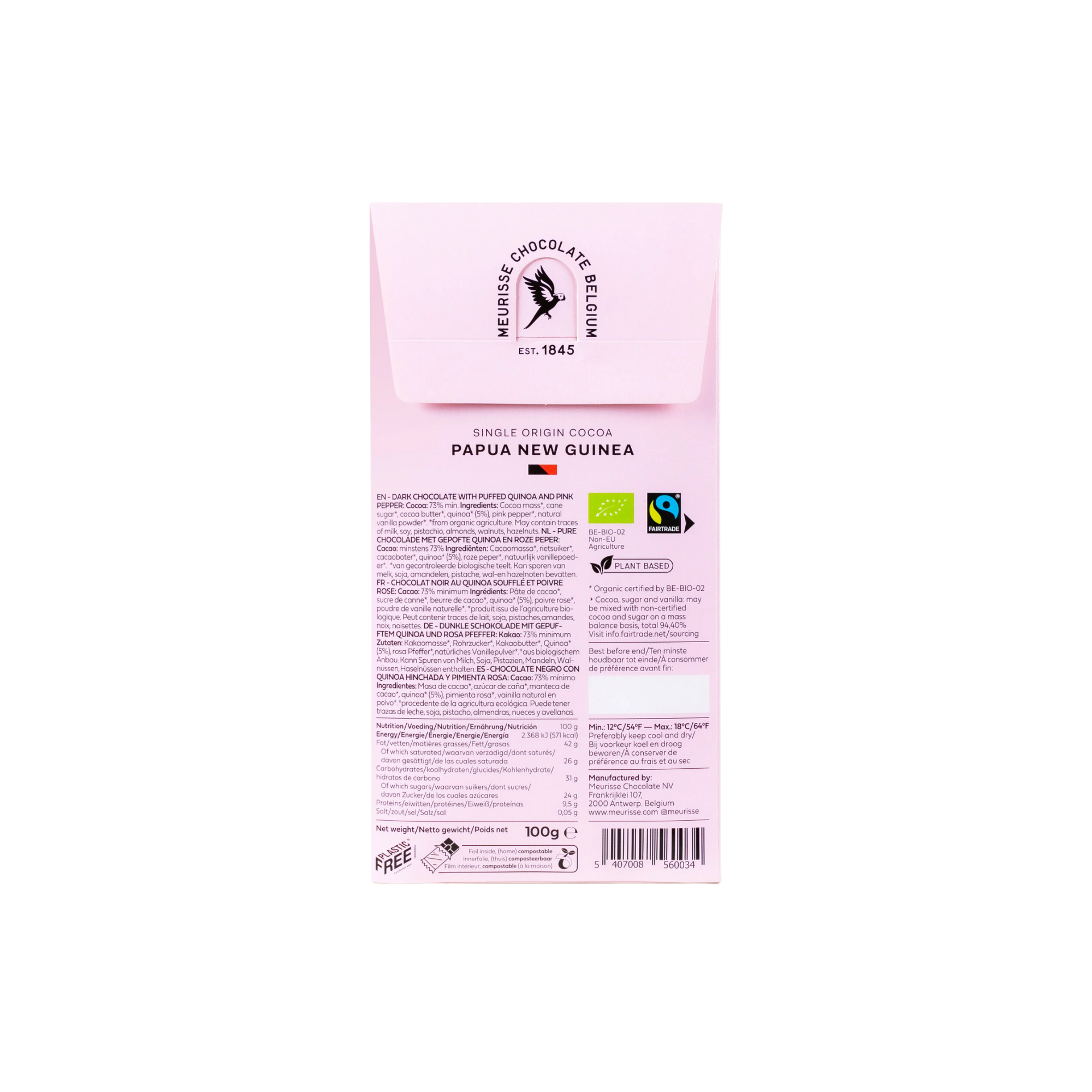 Puur, Gepofte Quinoa & Roze Peper