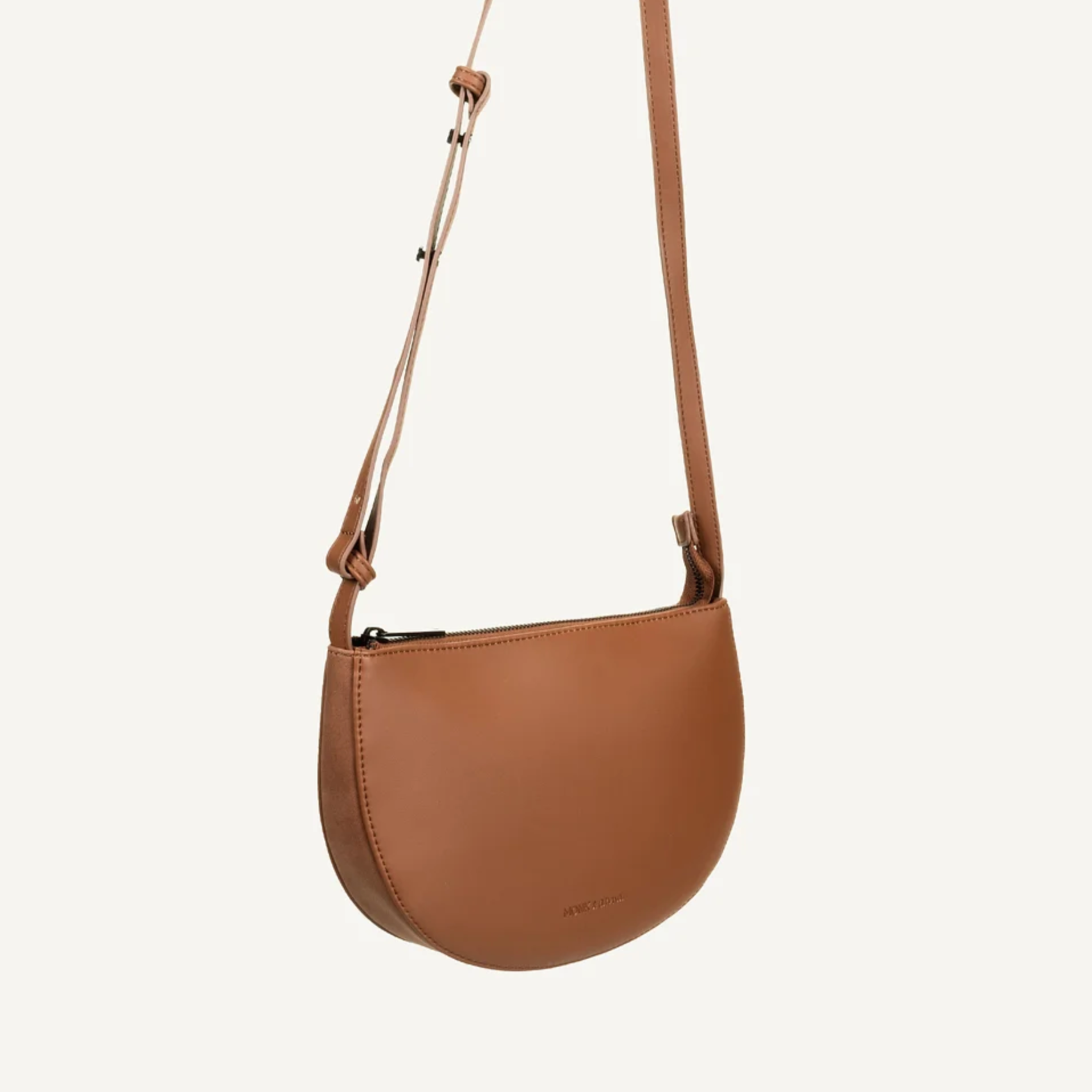 Farou Half Moon Bag Carnelian