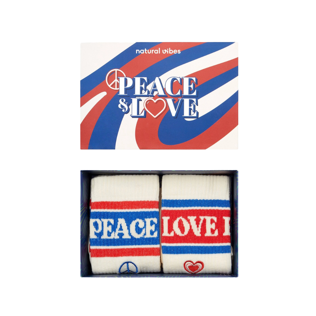 Peace & Love Sokken Gift Box 41-46