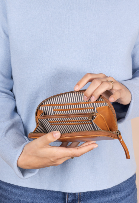 Blake Wallet Cognac Classic Leather