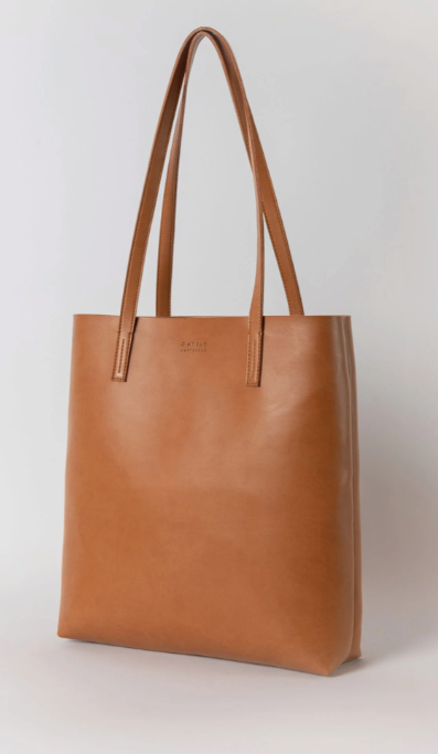 Georgia Cognac Apple Leather