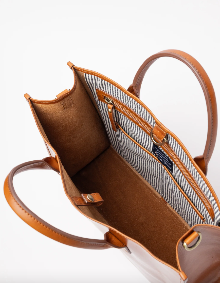 Jackie Handtas Cognac