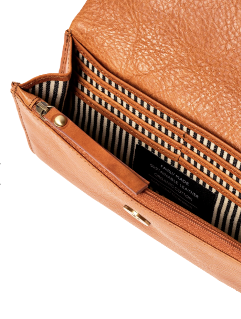 Pau's Pouch Cognac Stromboli Leather