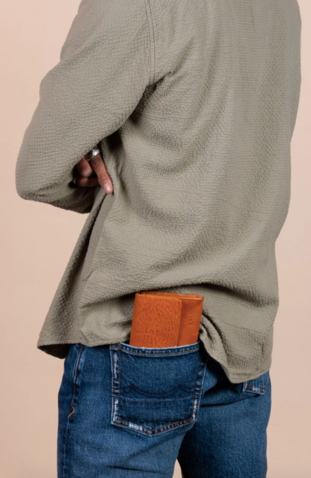 Pau's Pouch Cognac Stromboli Leather