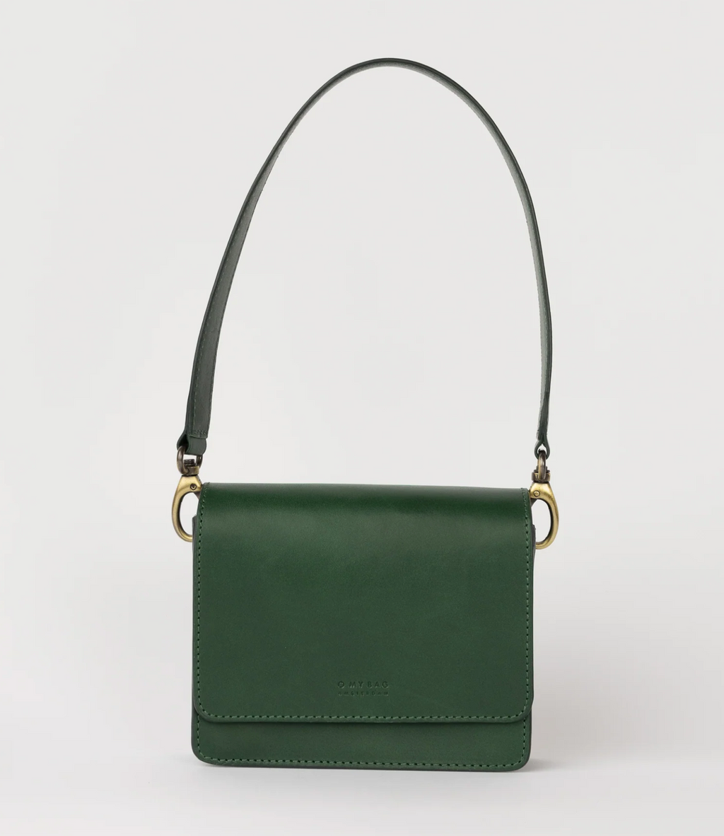 Audrey Mini Bag Pine Green Classic Leather
