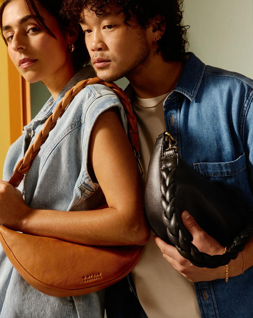 Braided Shoulder Strap Wild Oak