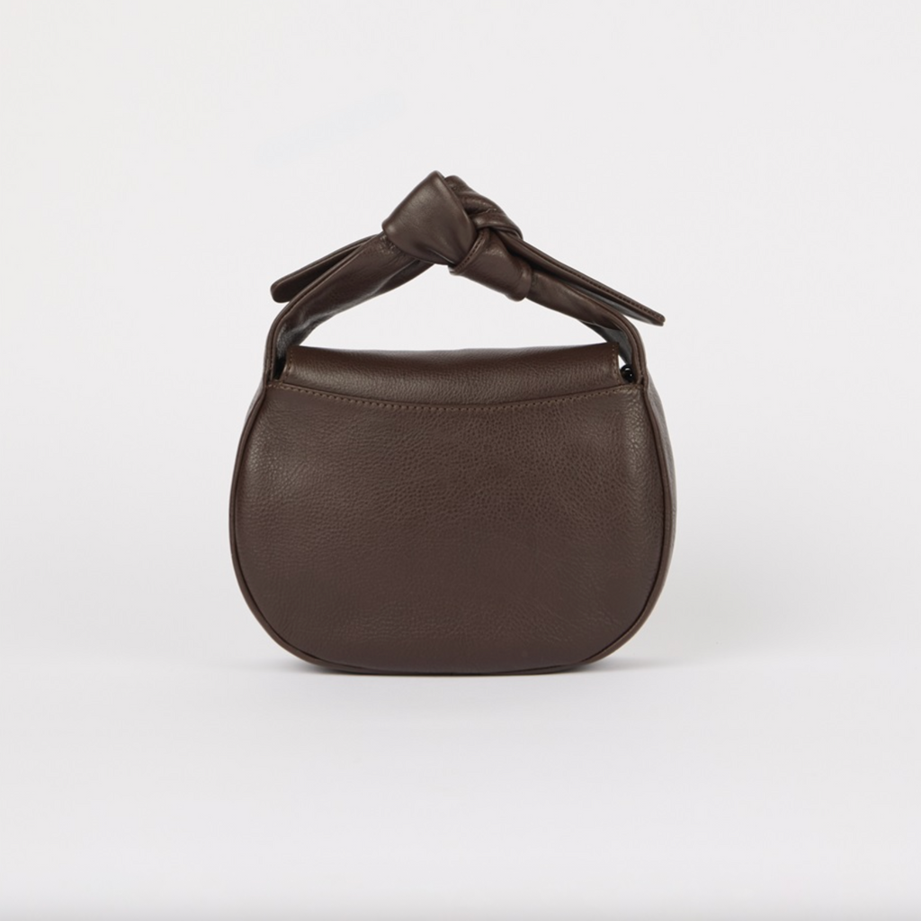 Coco Croissant Chocolate Soft Grain Leather