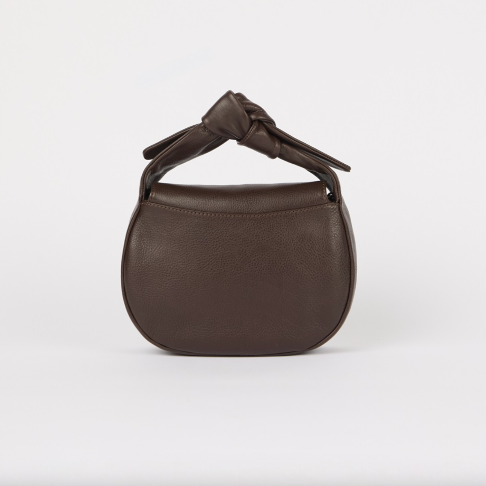 Coco Croissant Chocolate Soft Grain Leather
