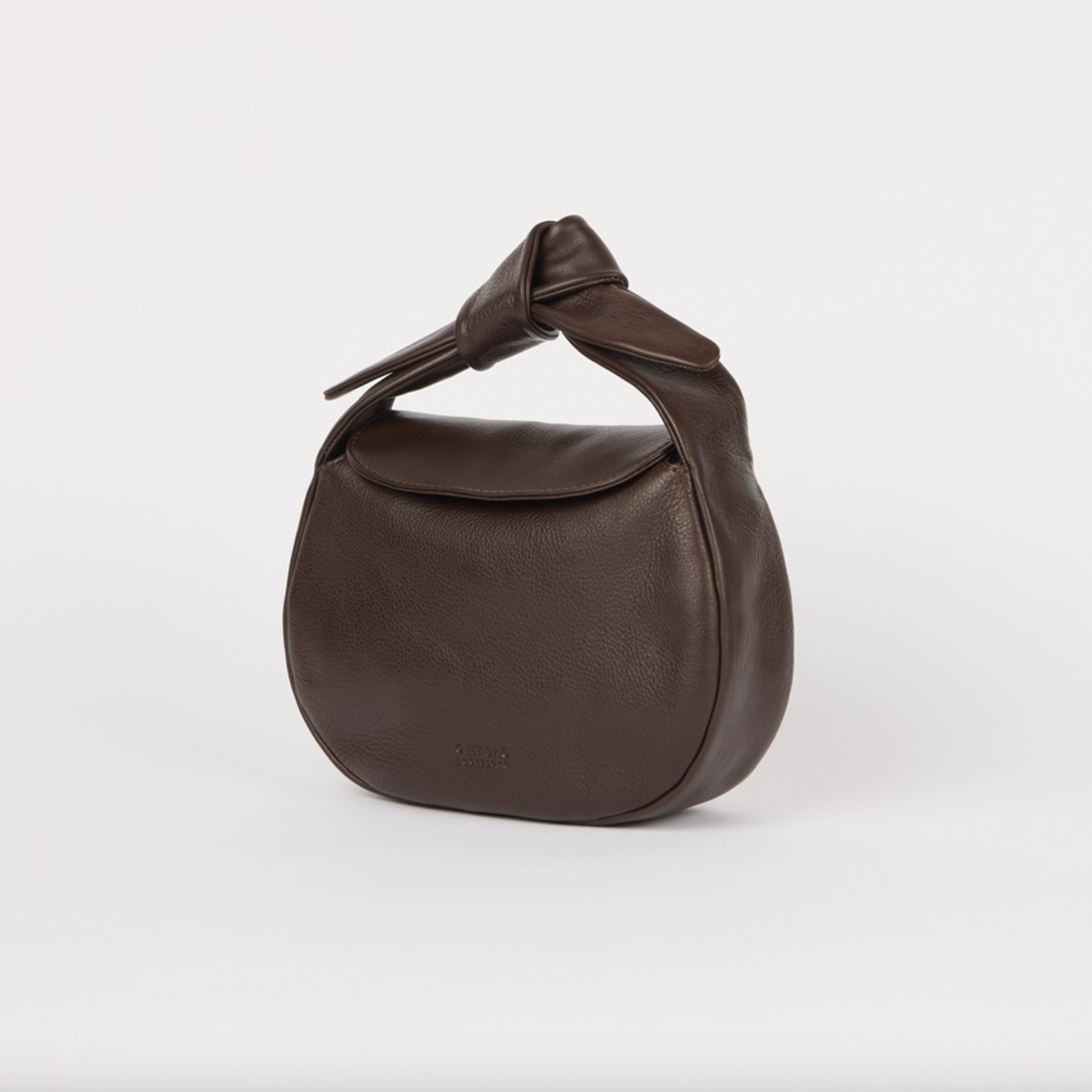 Coco Croissant Chocolate Soft Grain Leather