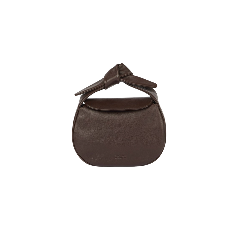 Coco Croissant Chocolate Soft Grain Leather