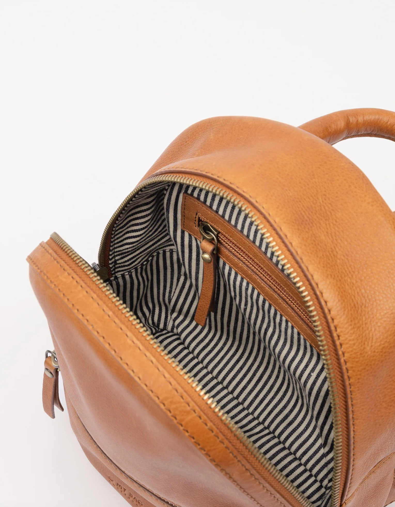 Ivy Mini Backpack Wild Oak Soft Grain Leather