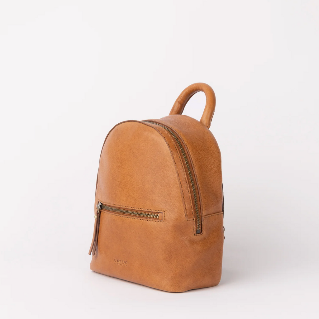 Ivy Mini Backpack Wild Oak Soft Grain Leather