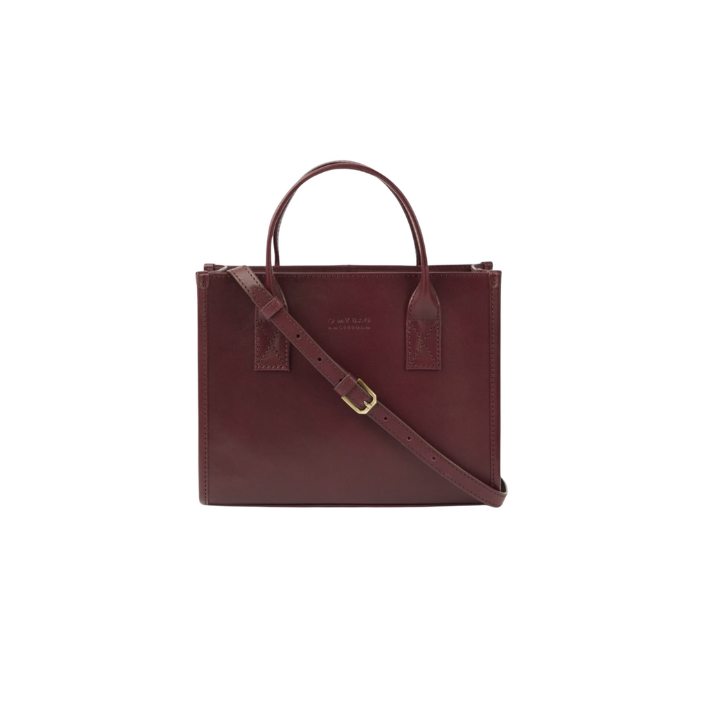 Jackie Midi Dark Cherry Classic Leather