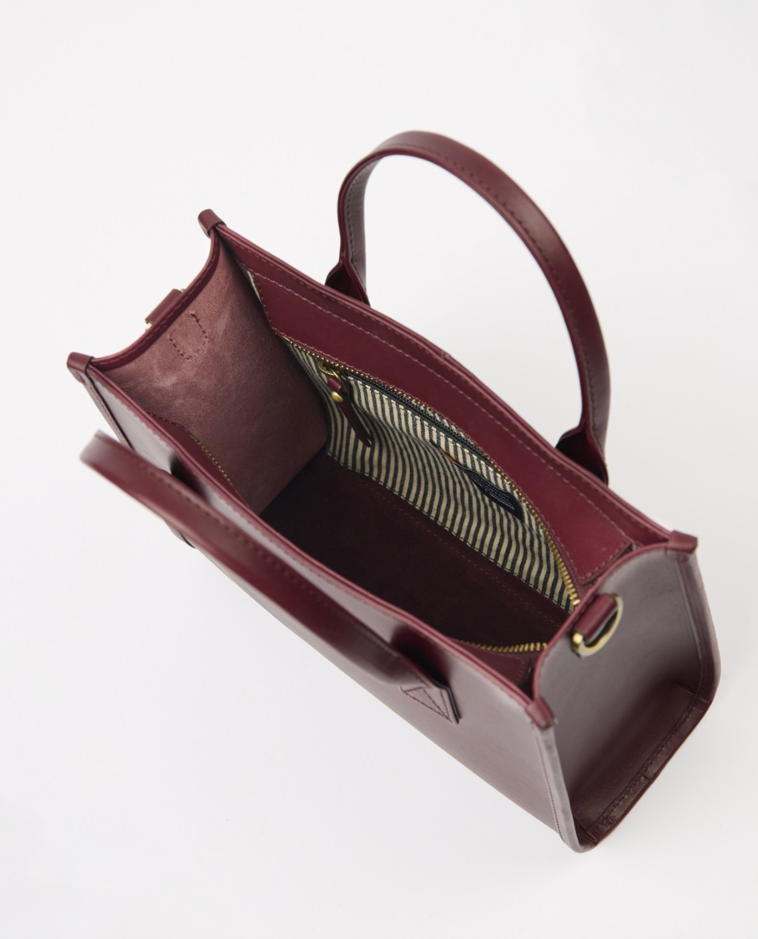 Jackie Midi Dark Cherry Classic Leather