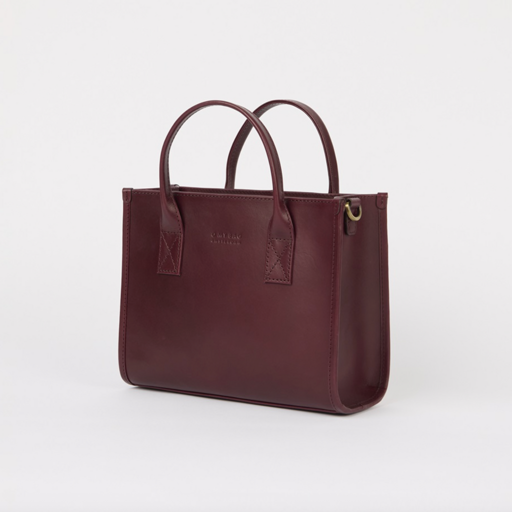 Jackie Midi Dark Cherry Classic Leather