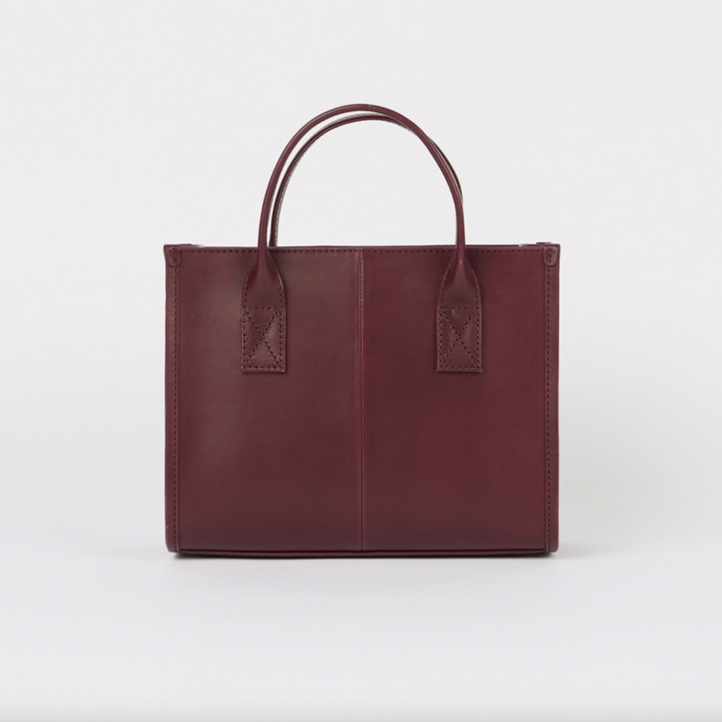 Jackie Midi Dark Cherry Classic Leather