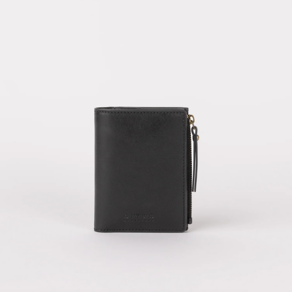 Jamie Wallet Black Classic Leather