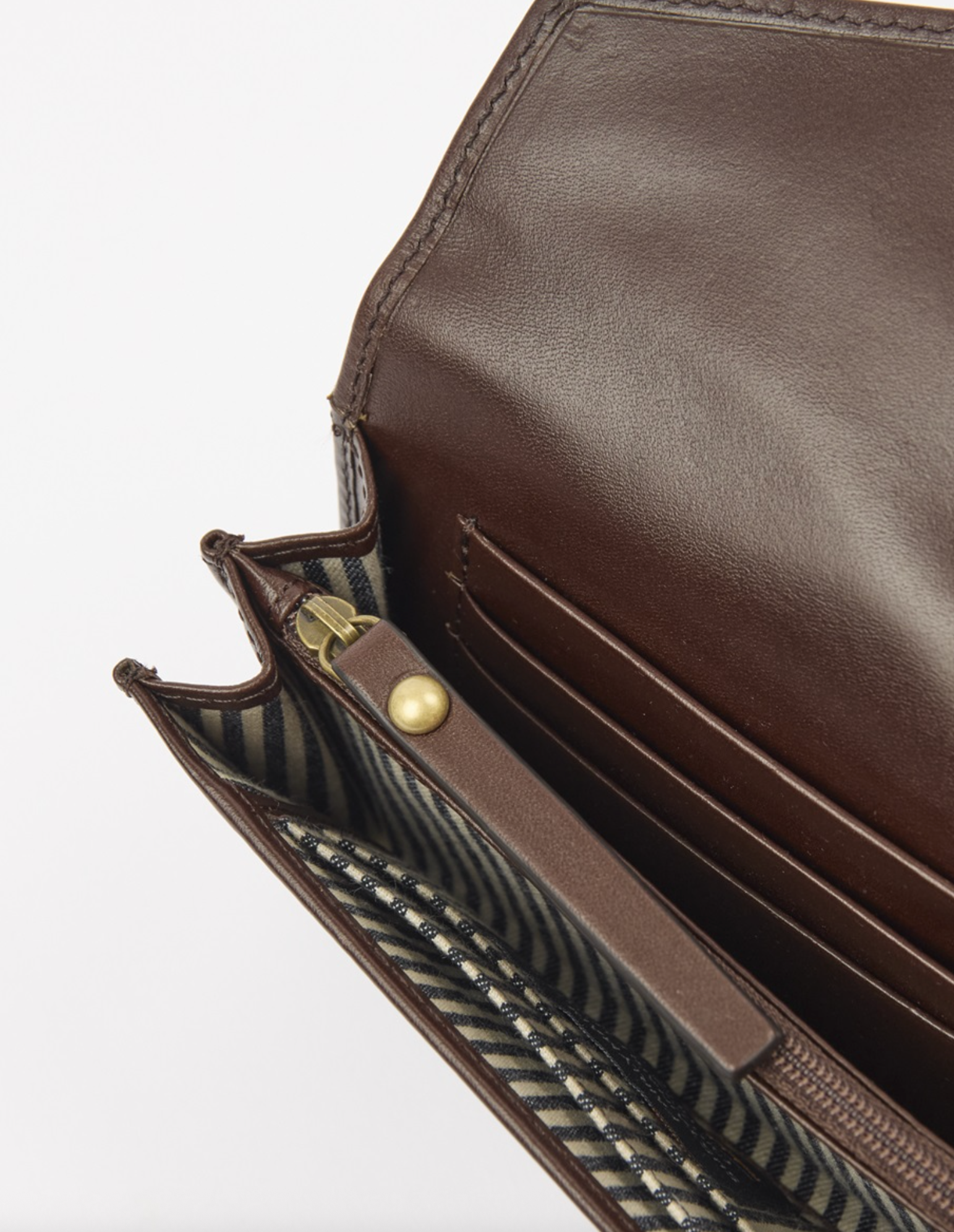 Jo's Purse Chocolate Classic Leather