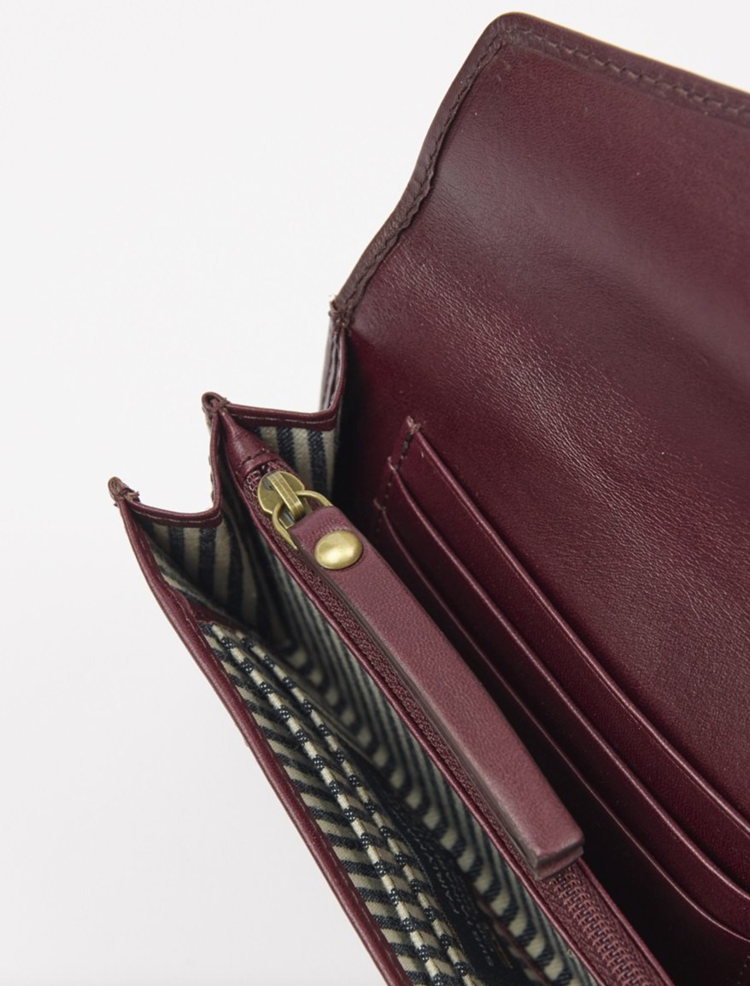 Jo's Purse Dark Cherry Classic Leather