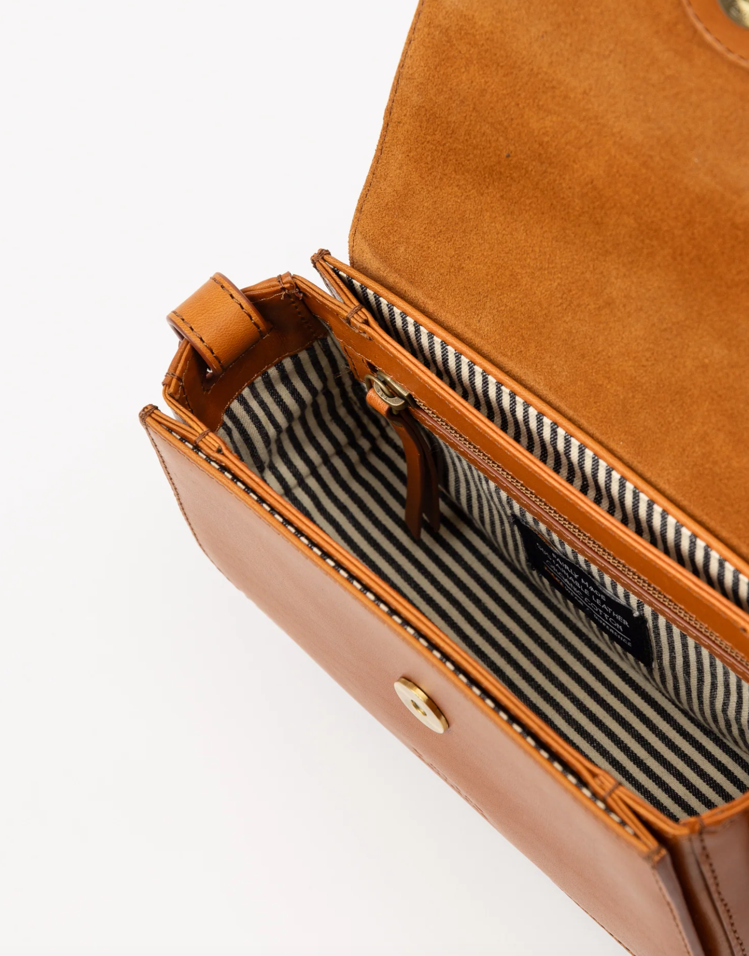 Kendalini Cognac Classic Leather