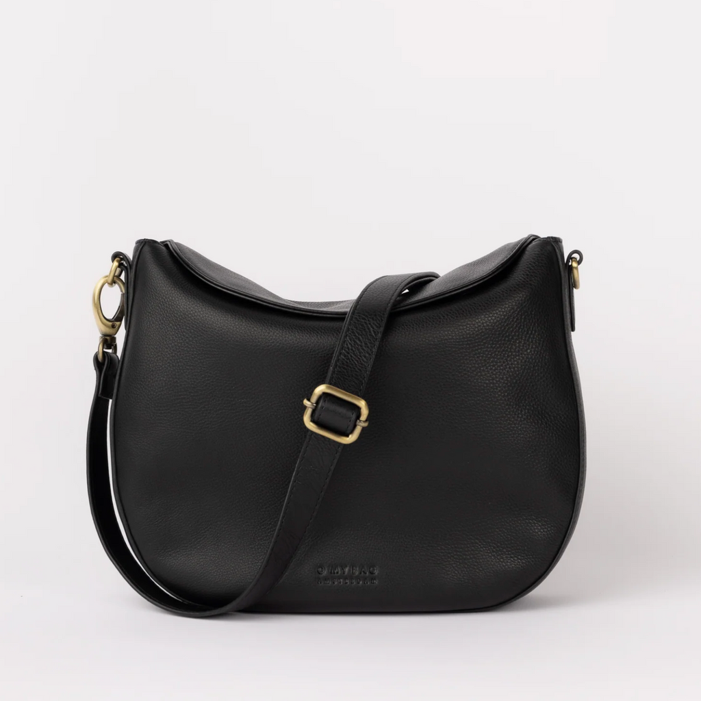 Lana Black Soft Grain Leather