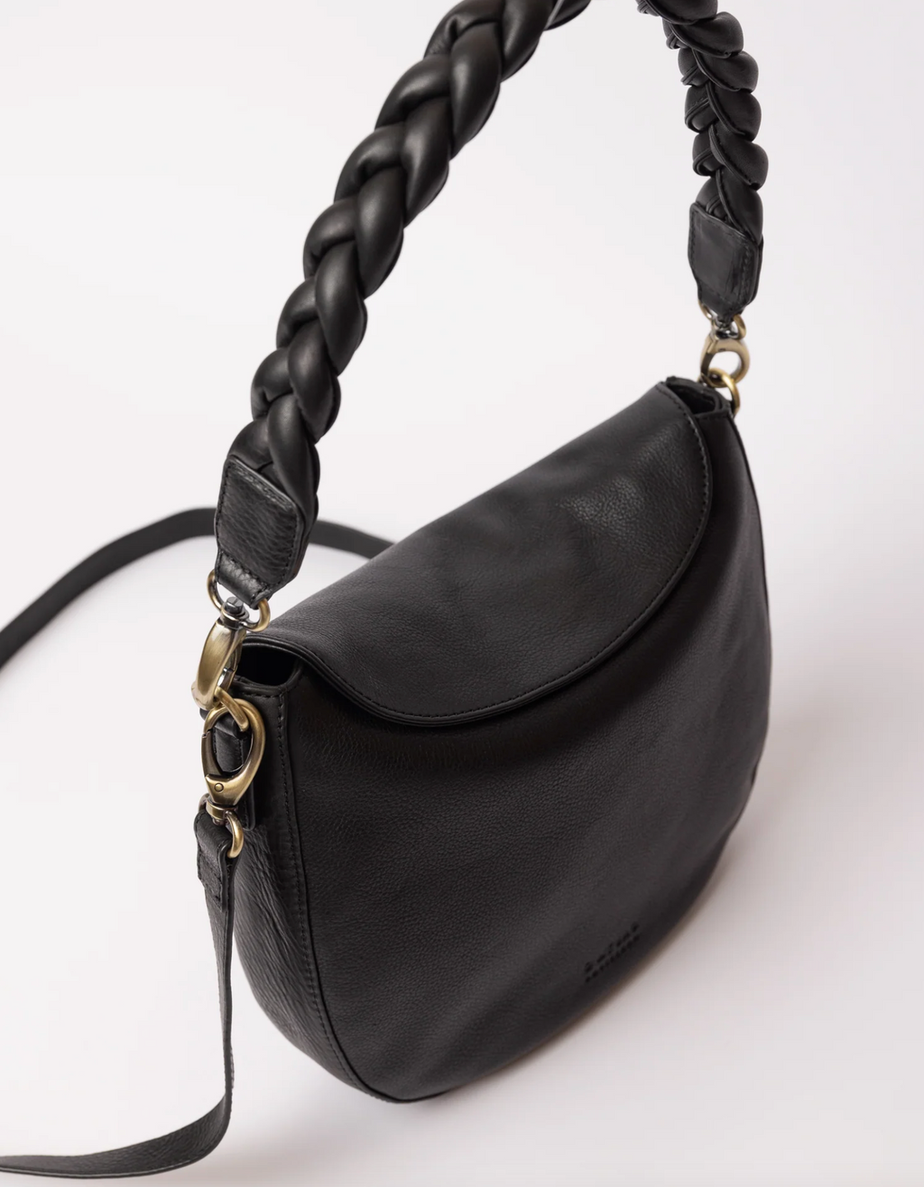 Lana Black Soft Grain Leather