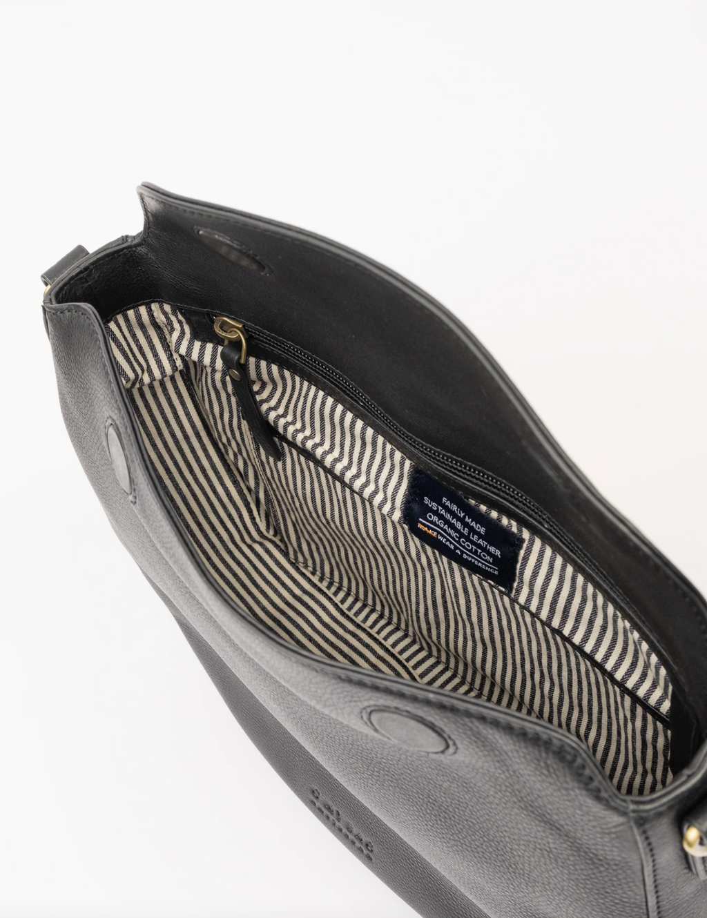 Lana Black Soft Grain Leather