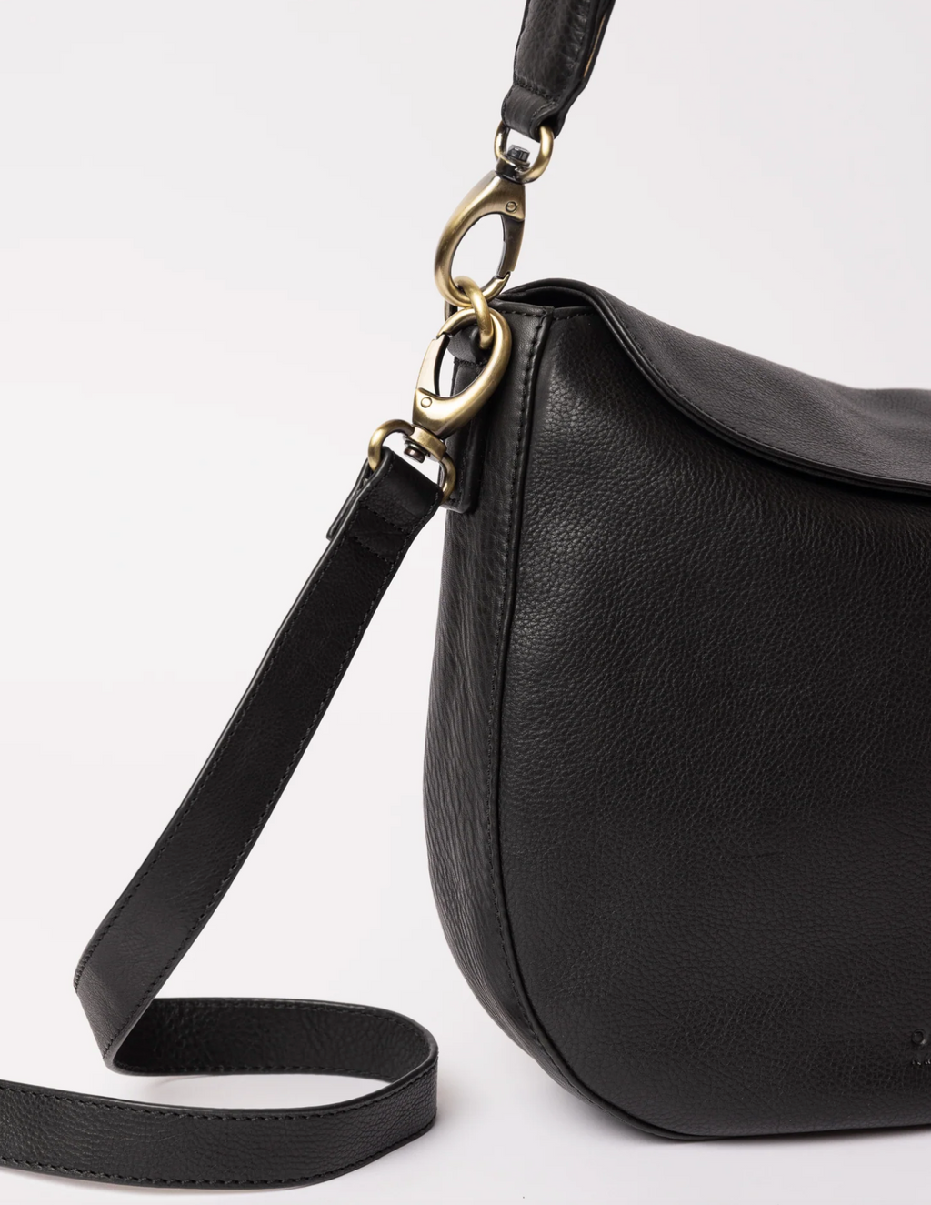 Lana Black Soft Grain Leather