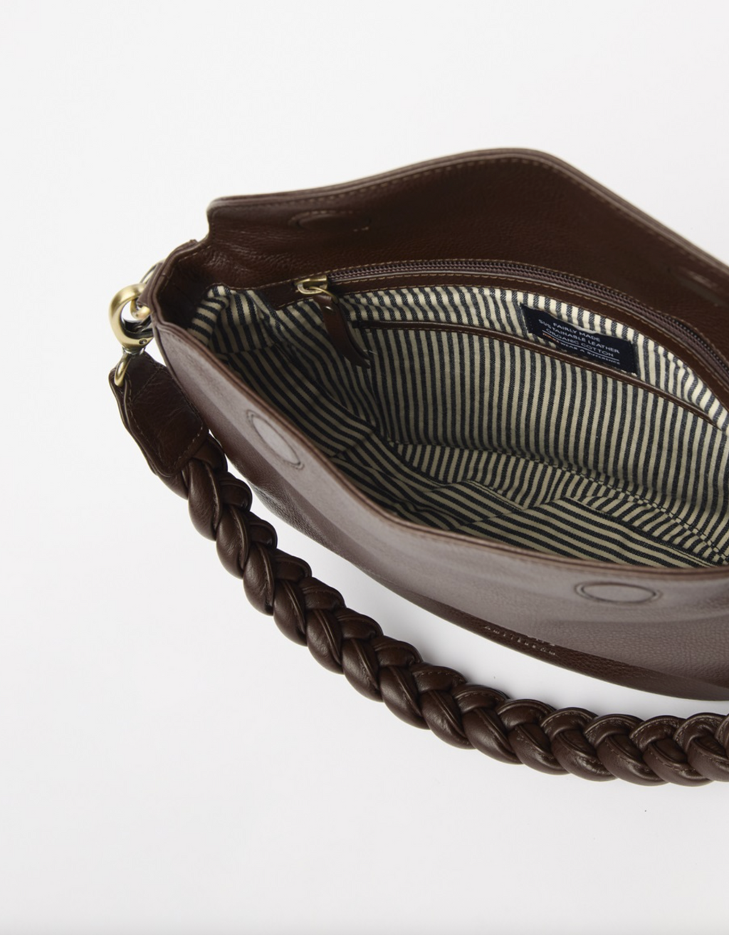 Lana Chocolate Soft Grain Leather