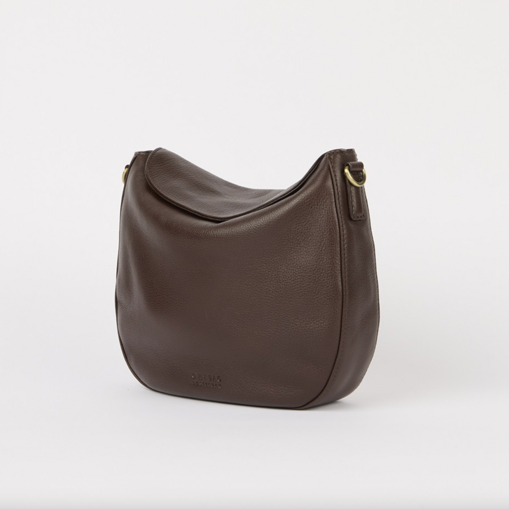Lana Chocolate Soft Grain Leather