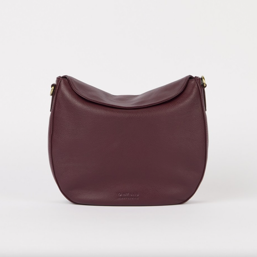 Lana Dark Cherry Soft Grain