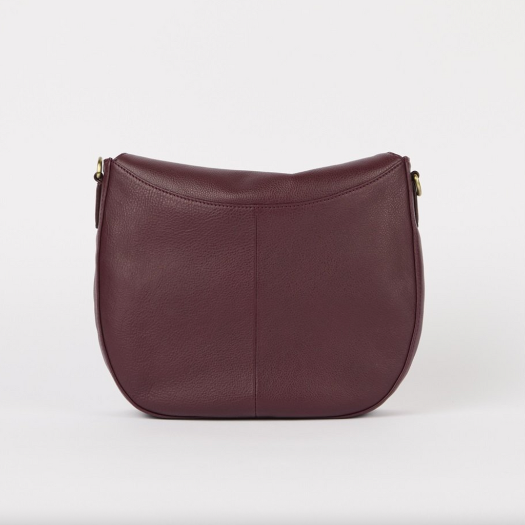 Lana Dark Cherry Soft Grain