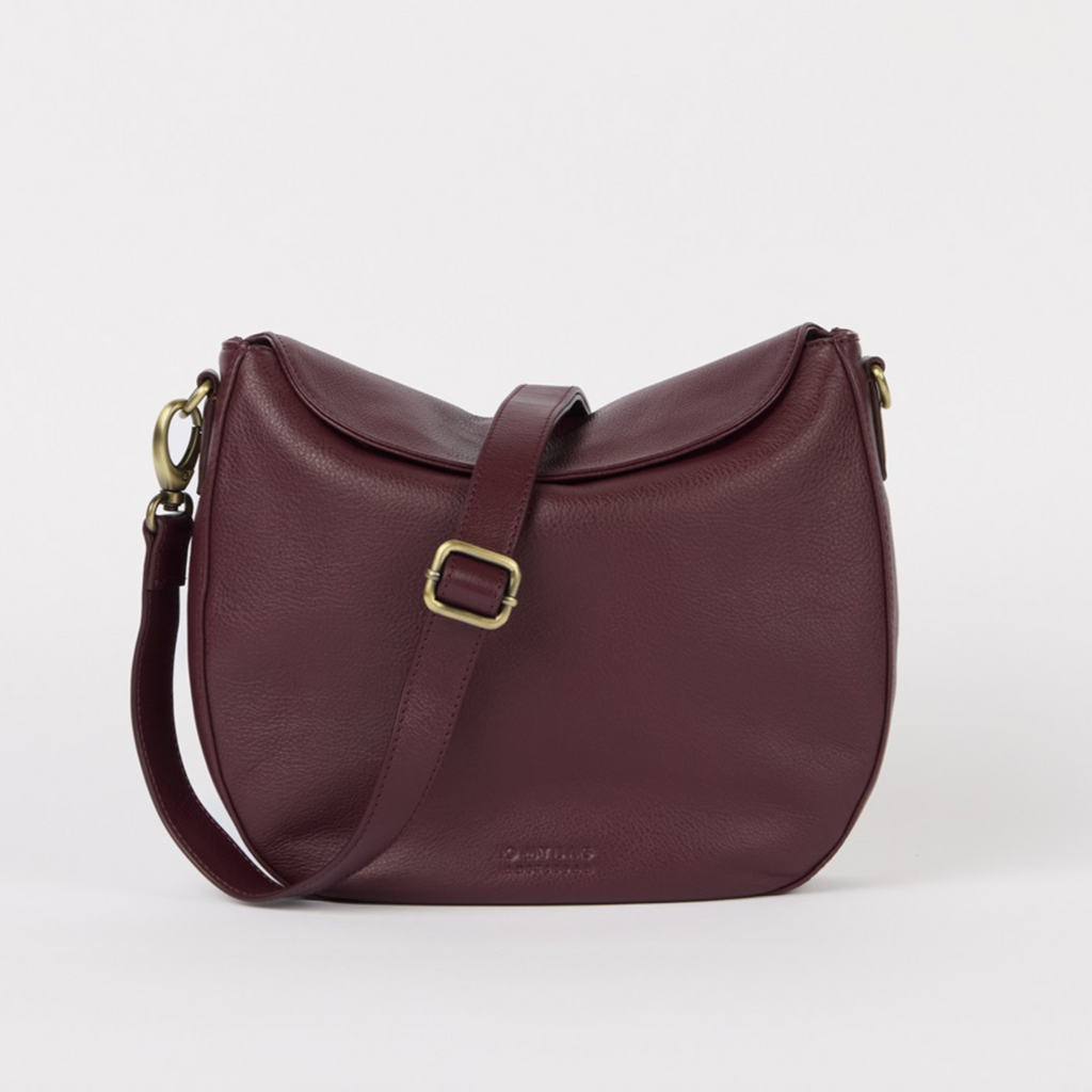 Lana Dark Cherry Soft Grain