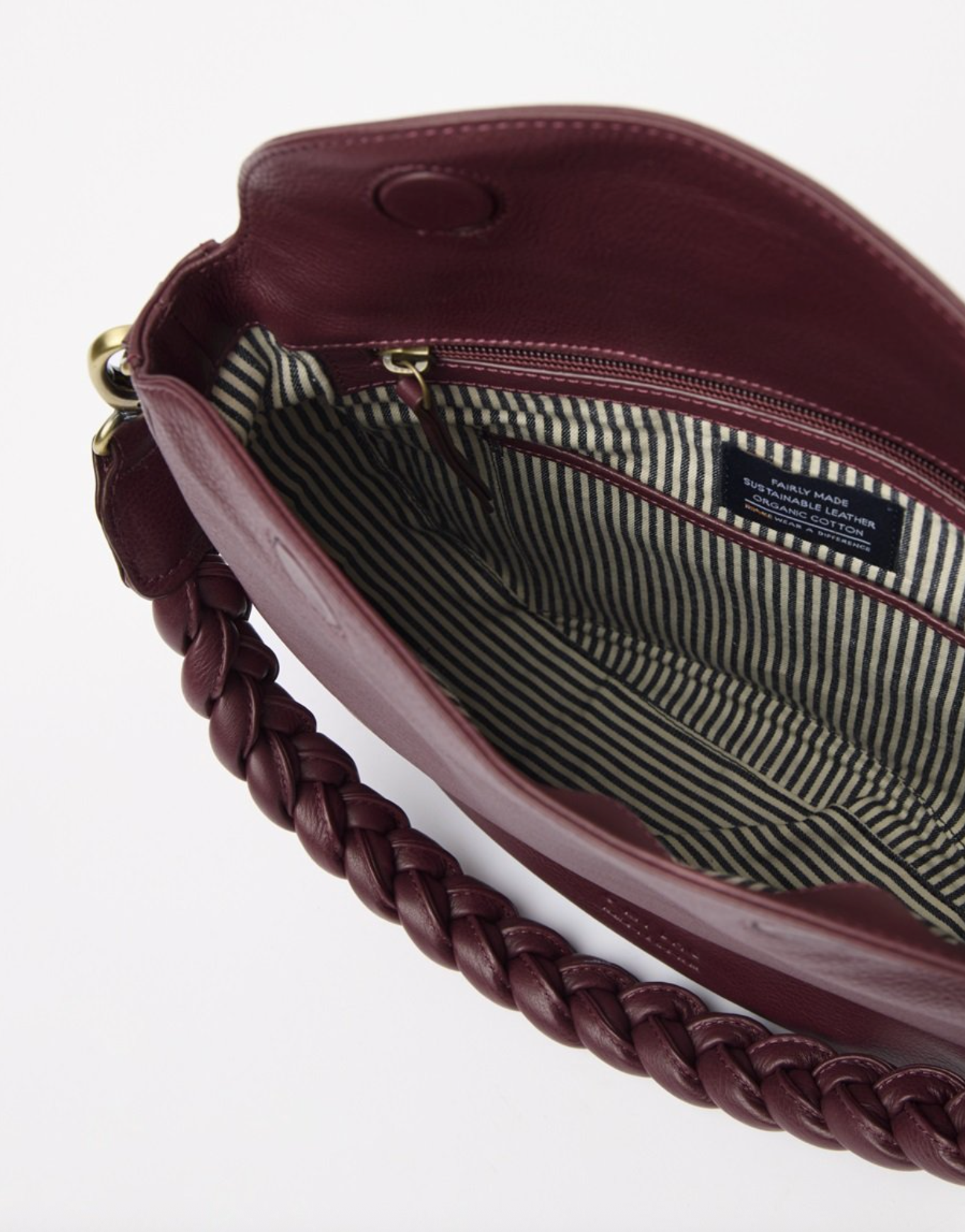 Lana Dark Cherry Soft Grain