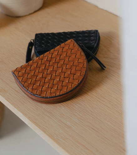 Laura Coin Purse Classic Woven Black