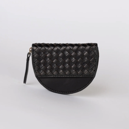 Laura Coin Purse Classic Woven Black