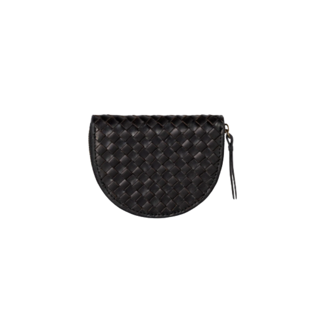 Laura Coin Purse Classic Woven Black