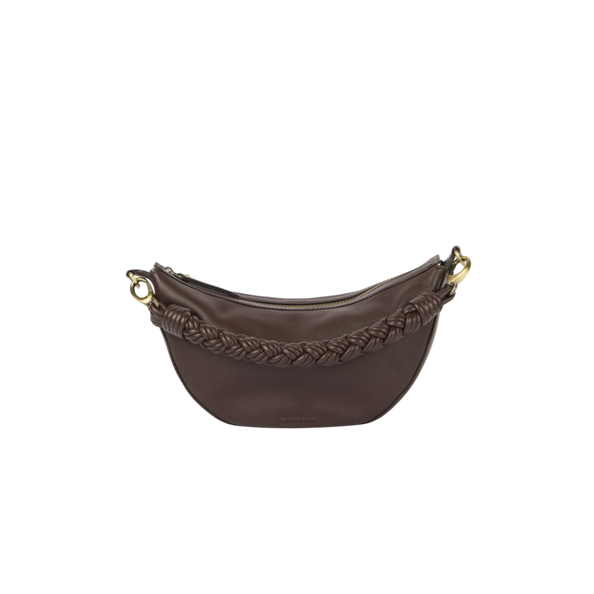 Leo Chocolate Soft Grain Leather w/ Twisted Handle