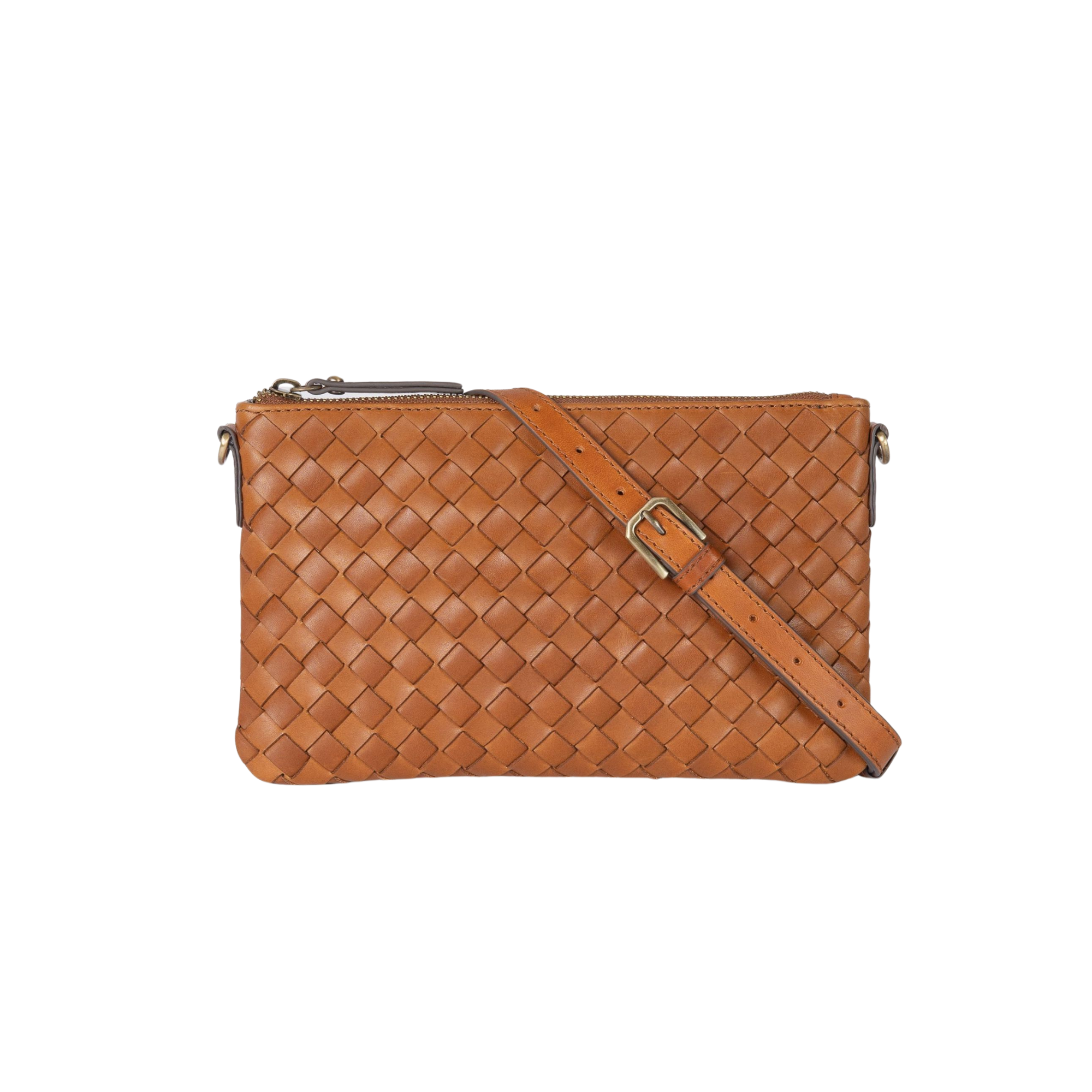 Lexi Woven Classic Cognac