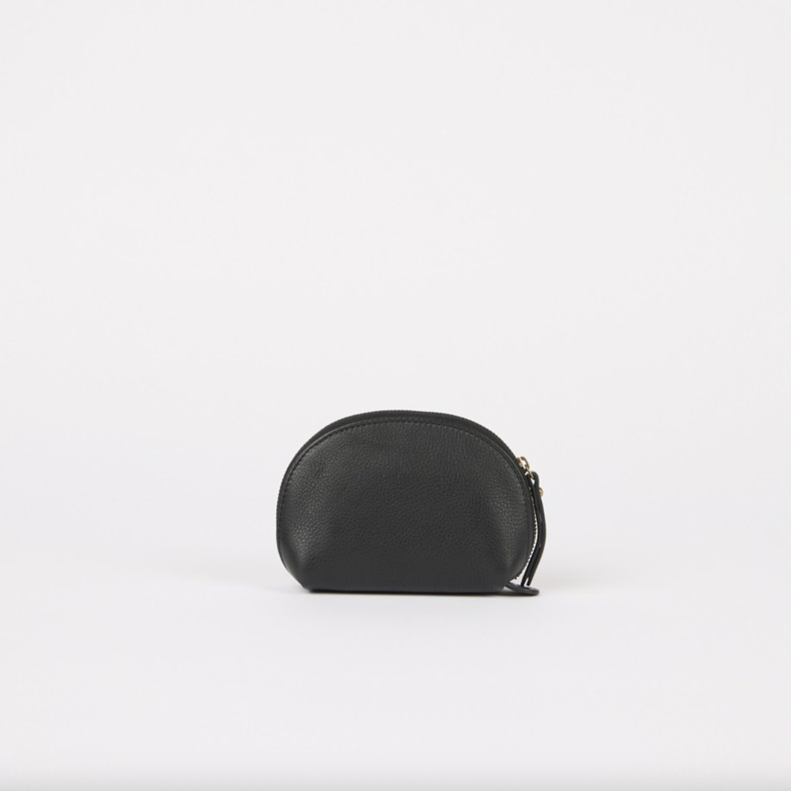Make Up Case S Black Soft Grain Leather
