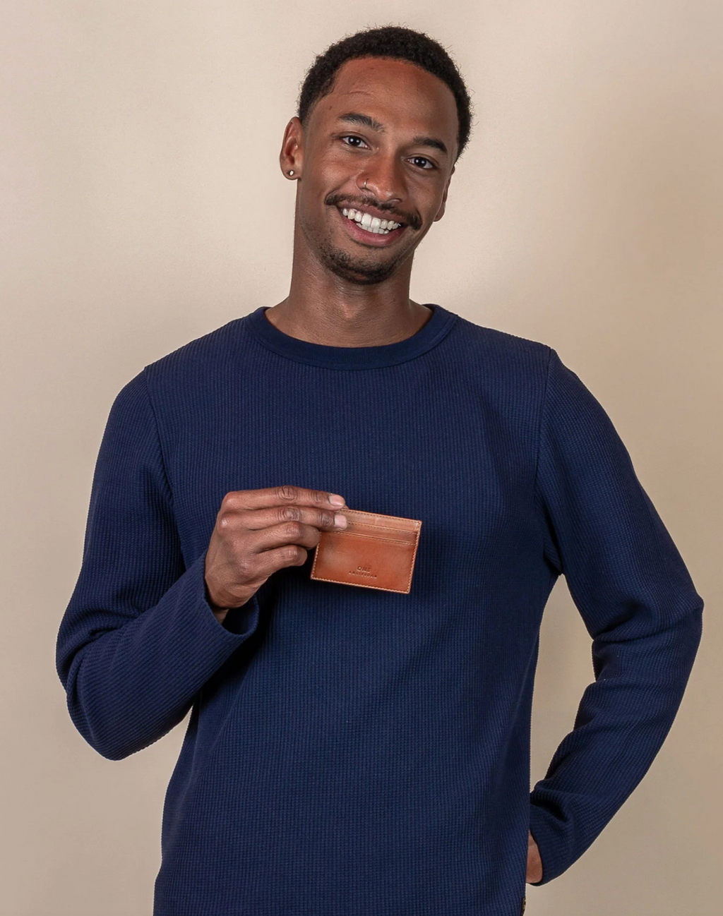 Mark's Cardcase Cognac Leather