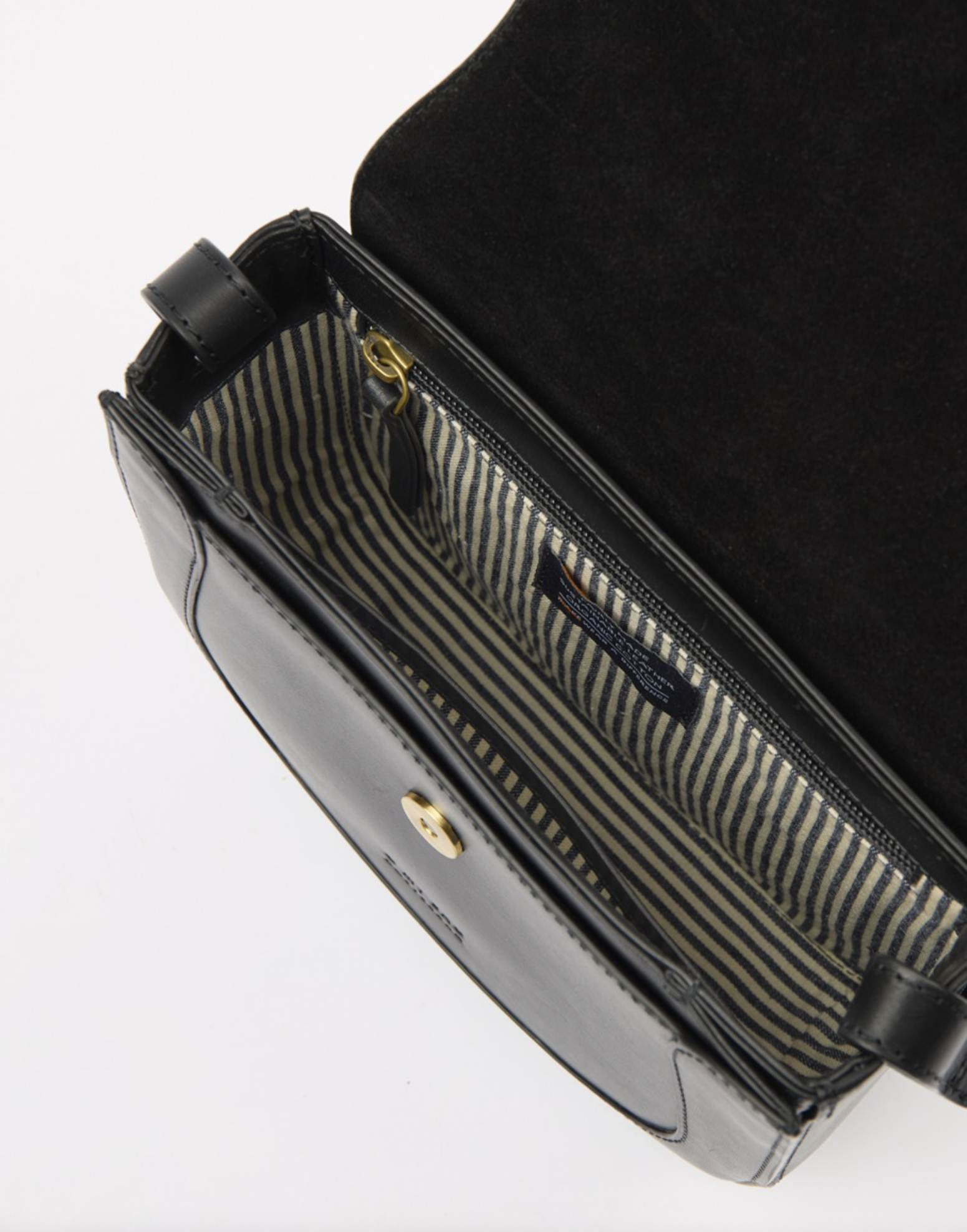 Nina Black Classic Leather