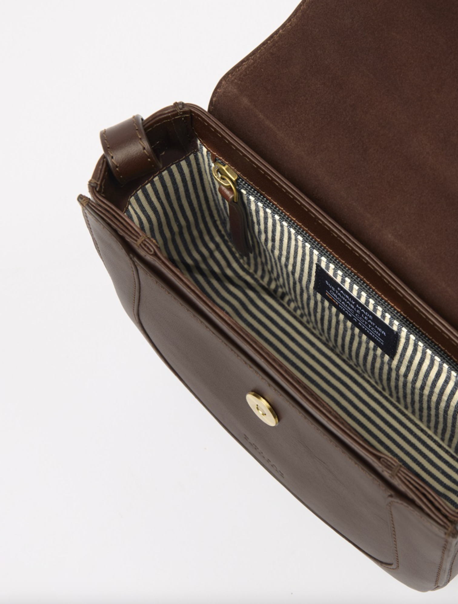 Nina Chocolate Classic Leather