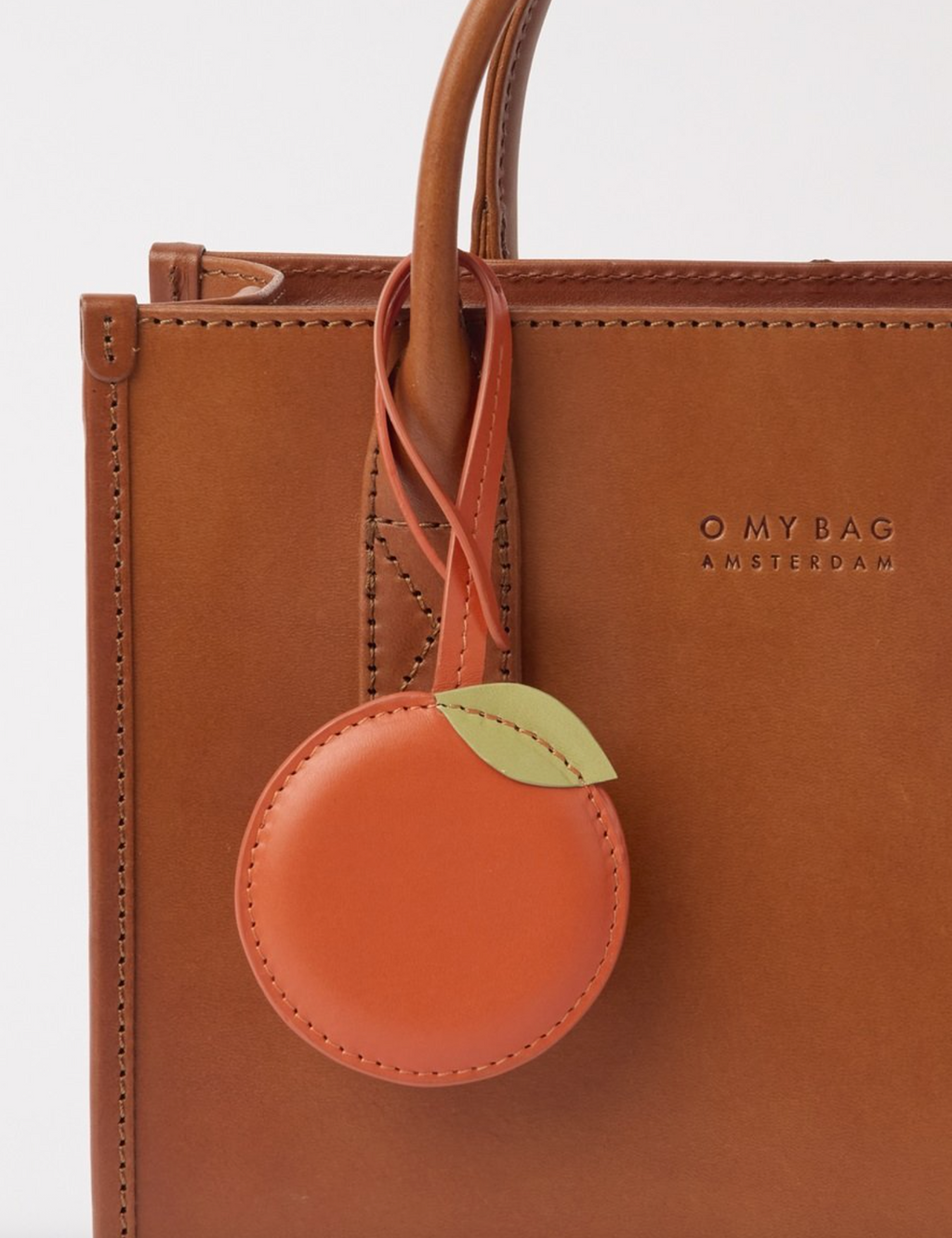 Orange Bag Charm