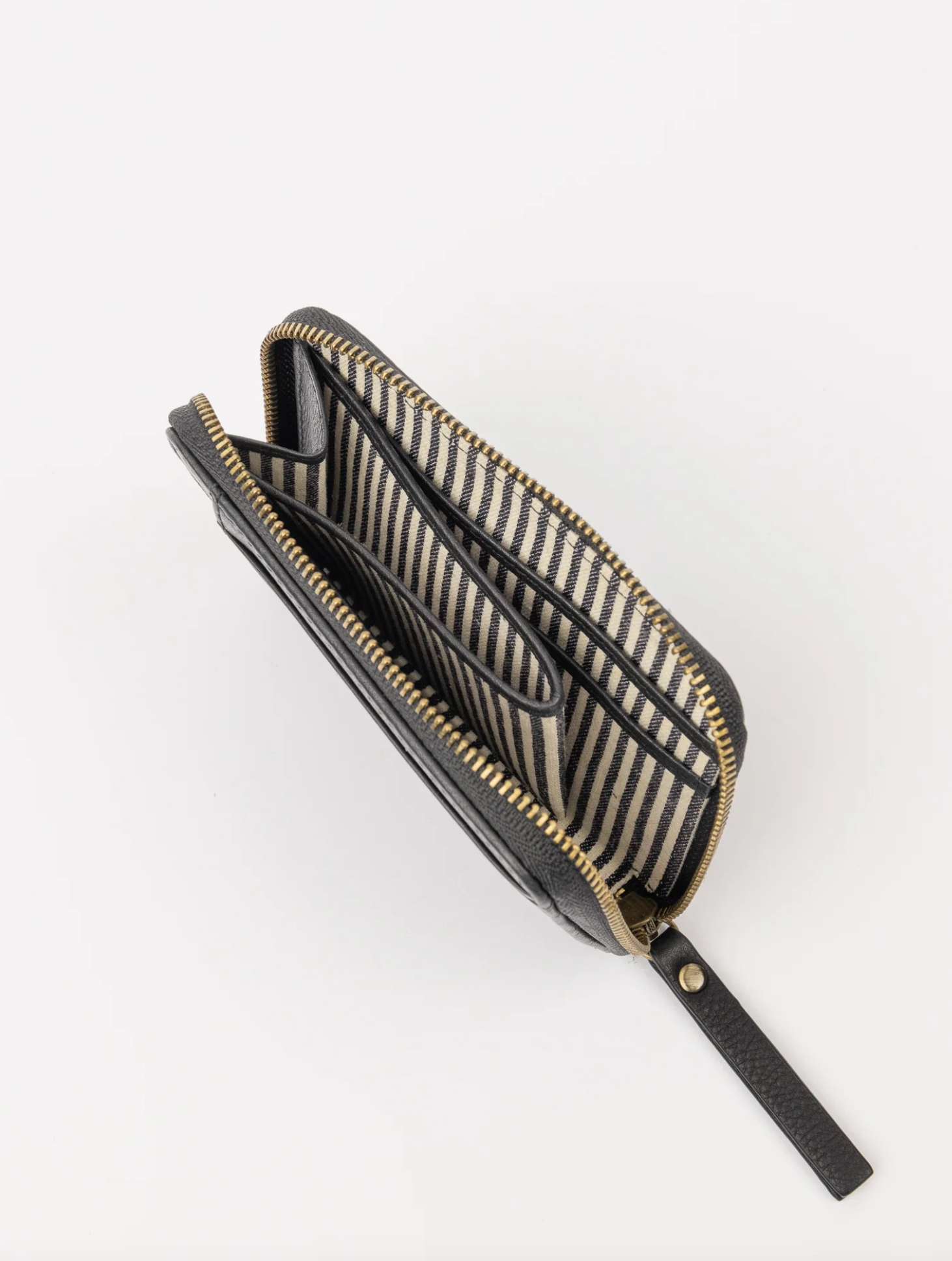 Robbie Wallet Black Soft Grain Leather