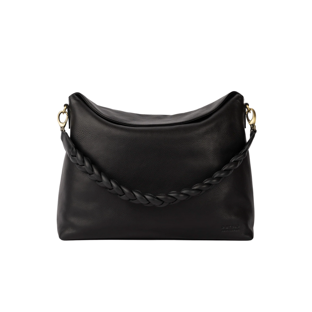 Sienna Black Soft Grain Leather